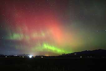 Glacier National Park Northern Lights